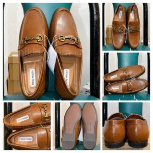 STEVE MADDEN New Men's Driver Shoes  Color Brown  Size 10
